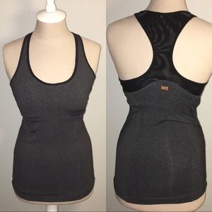 Lucy Perfect Core Workout Racerback Tank Shelf Bra